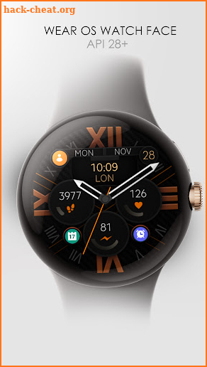 Dream 43 analog watch face screenshot