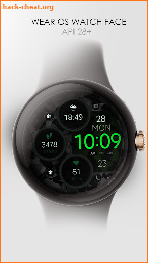 Dream 46 camo watch face screenshot