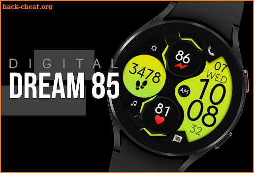 Dream 85 - Sport Digital Watch Face screenshot