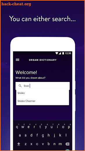 Dream Dictionary - meaningfull your dream screenshot