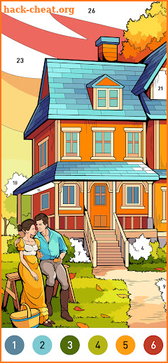 Dream Home Coloring book screenshot