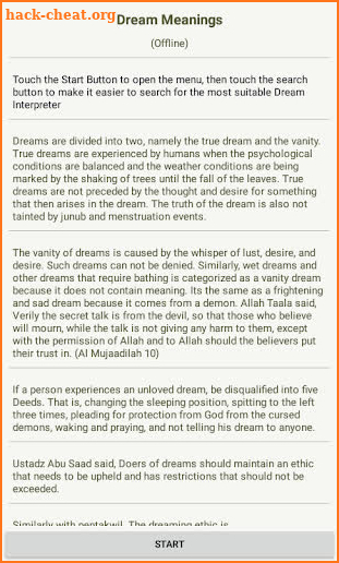 Dream Meanings (Offline) screenshot