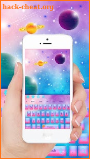 Dream Planet Keyboard Theme screenshot