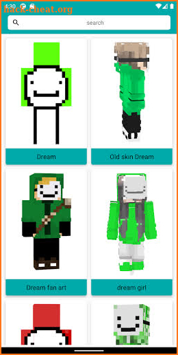 Dream Skins for Minecraft PE screenshot