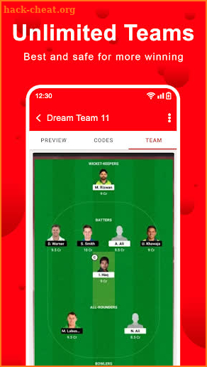 Dream Team 11 Cricket Tips screenshot