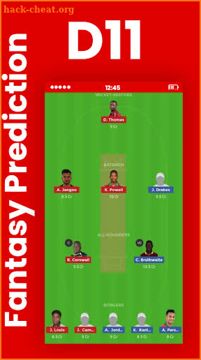 Dream Team 11 Orginal App screenshot