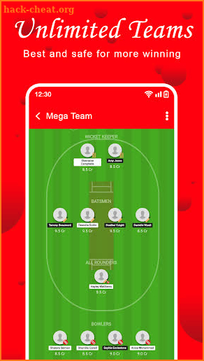 Dream Team 11 - Original App screenshot