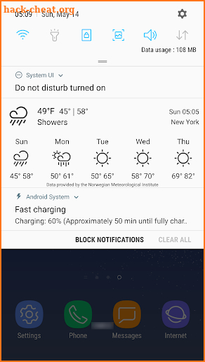 Dream UI Weather Icons Set for Chronus screenshot