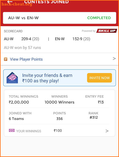 DREAM11 PREDICTION screenshot