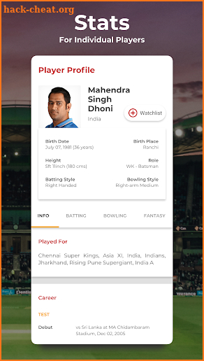 Dream11's Official SportsGuru App screenshot