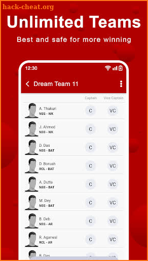 Dream_11 Fantasy Team Tips screenshot