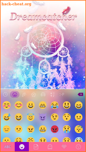 Dreamcatcher Keyboard Theme screenshot
