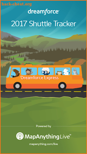 Dreamforce Shuttle Tracker screenshot