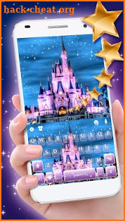 Dreamy Princess Castle Keyboard Theme screenshot