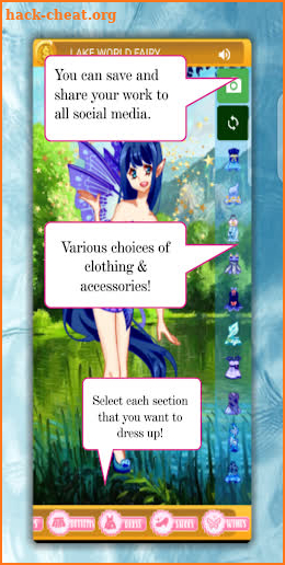 Dress Up 2 - Anime Fairy's World screenshot