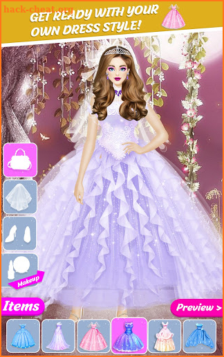 Dress Up & Makeup Games: Princess Wedding Salon screenshot