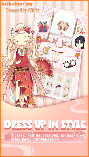 Dress Up Girls-fun games screenshot