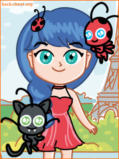 🐞 😺 Dress Up Makeup Game screenshot