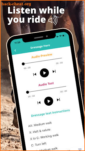 Dressage Hero Tests & Lessons screenshot