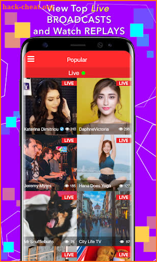 drfame: Live Stream Video Chat screenshot