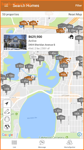 DRG Home Search screenshot