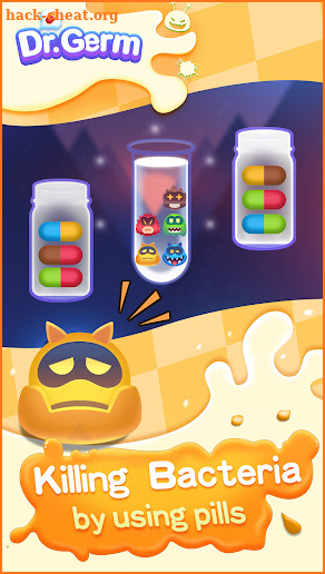 Dr.Germ:Color Pill Sort Puzzle screenshot