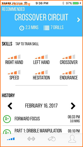 DribbleUp Basketball Training & Drills screenshot