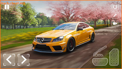 Drift Car - Mercedes C63 AMG screenshot