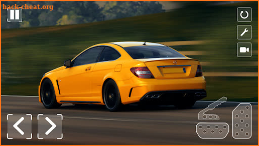 Drift Car - Mercedes C63 AMG screenshot