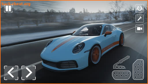 Drift Car Porsche Carrera 911 screenshot