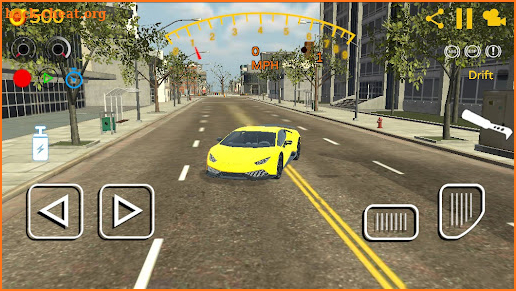 Drift Lamborghini Huracan Car screenshot