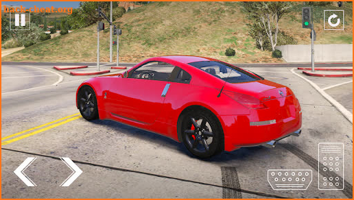 Drift Simulator car Drive 350Z screenshot