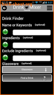 Drink Mixer FREE drink recipes screenshot