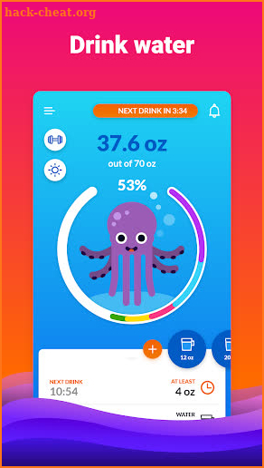 Drink Water - Drinking Reminder, Alarm & Tracker screenshot