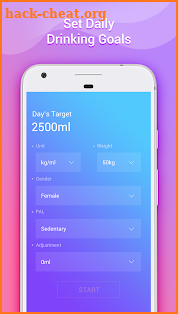 Drink Water Healthy-Drink Reminder &Water Tracker screenshot