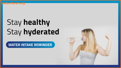 Drink Water Reminder: Track Water & Calories Alarm screenshot