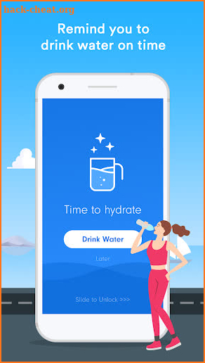 Drink Water Reminder - Water Tracker & Alarm screenshot