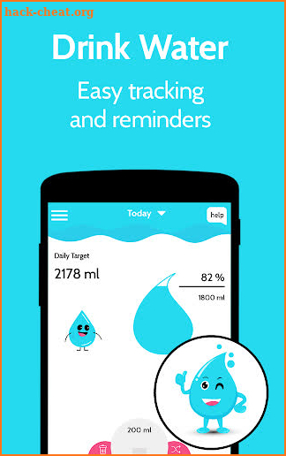 Drink Water: Water Intake Tracker and Reminder screenshot