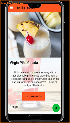 Drinks Recipes - Non Alcoholic screenshot