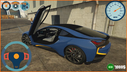 Drive BMW i8 Roadster - City Drift & Drag screenshot