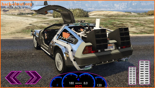 Drive Delorean - Futuristic Driving School 2020 screenshot