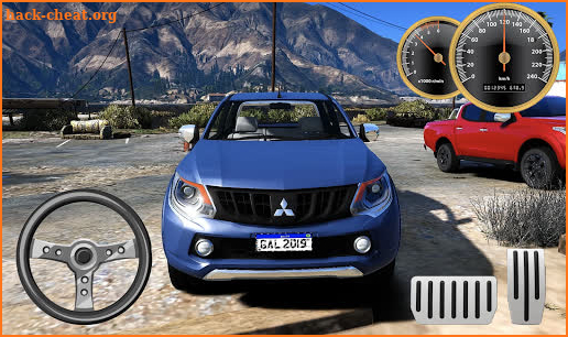 Drive Mitsubishi L200 Parking City Area screenshot