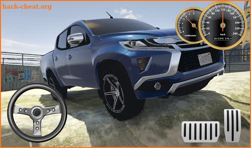 Drive Mitsubishi L200 Parking City Area screenshot