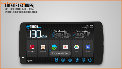 Drive Mode Dashboard screenshot