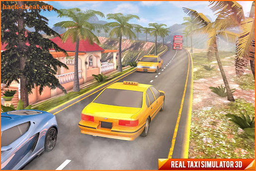 Drive Mountain City Taxi Car: Hill Taxi Car Games screenshot