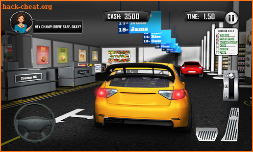 Drive Thru Supermarket: Shopping Mall Car Driving screenshot