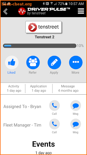 Driver Pulse by Tenstreet screenshot