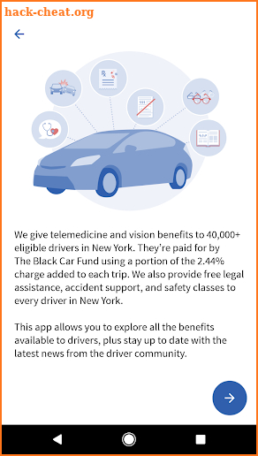 Drivers Benefits screenshot