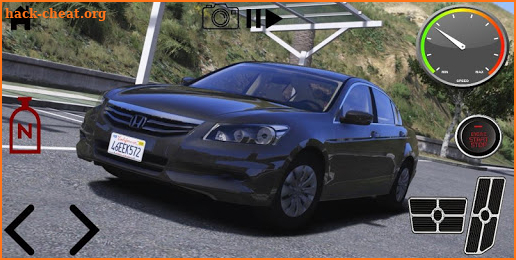 Driving Honda Accord Racing Simulator screenshot