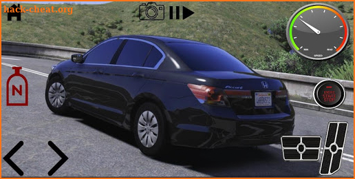 Driving Honda Accord Racing Simulator screenshot